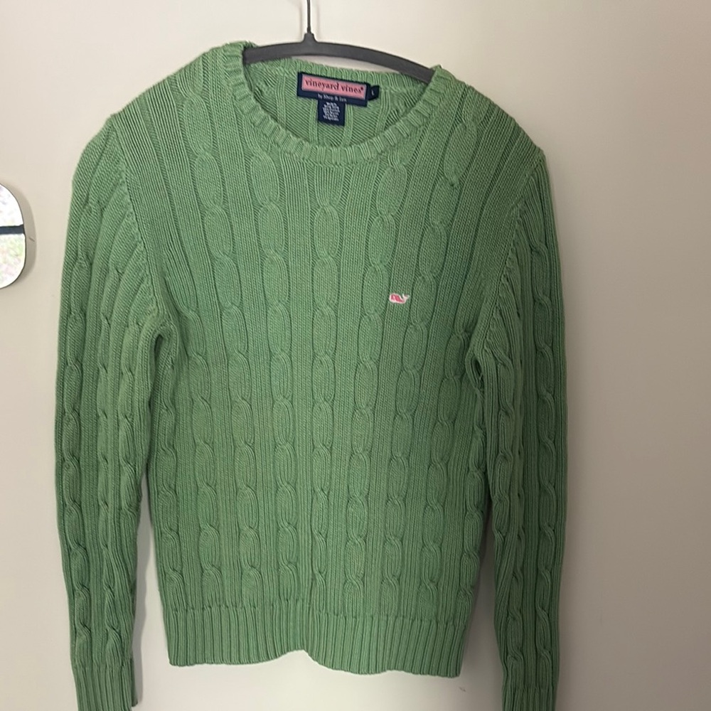 Vineyard Vines Classic Green Sweater